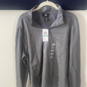 1/4 long sleeve Calvin Klein men’s shirt